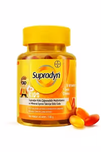 قرص مولتی ویتامین جویدنی Supradyn حاوی ید و زینک