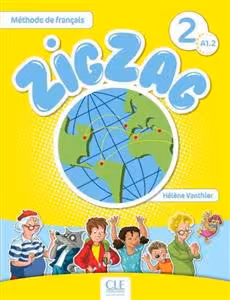 دانلود کتاب Zigzag 2 - A1.2 Livre de l'élève   Cahier   CD