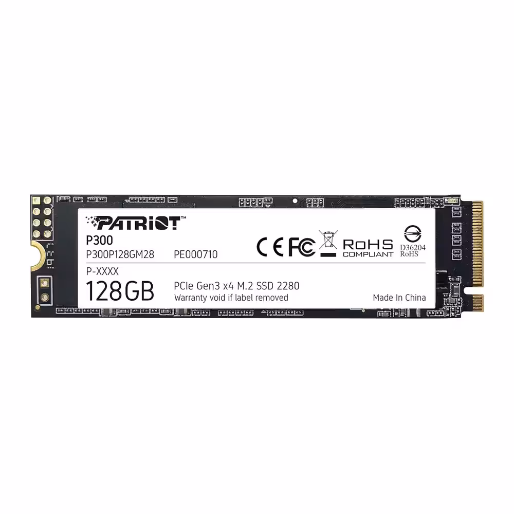 حافظه SSD M.2 پاتریوت مدل P300 – ظرفیت 128 گیگابایت