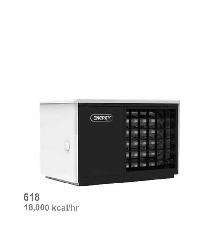 مینی هیتر گازی لوله‌ای انرژی مدل 618