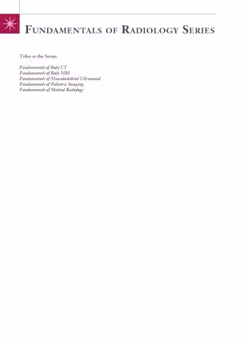 خرید و دانلود نسخه کامل کتاب Fundamentals of Body MRI