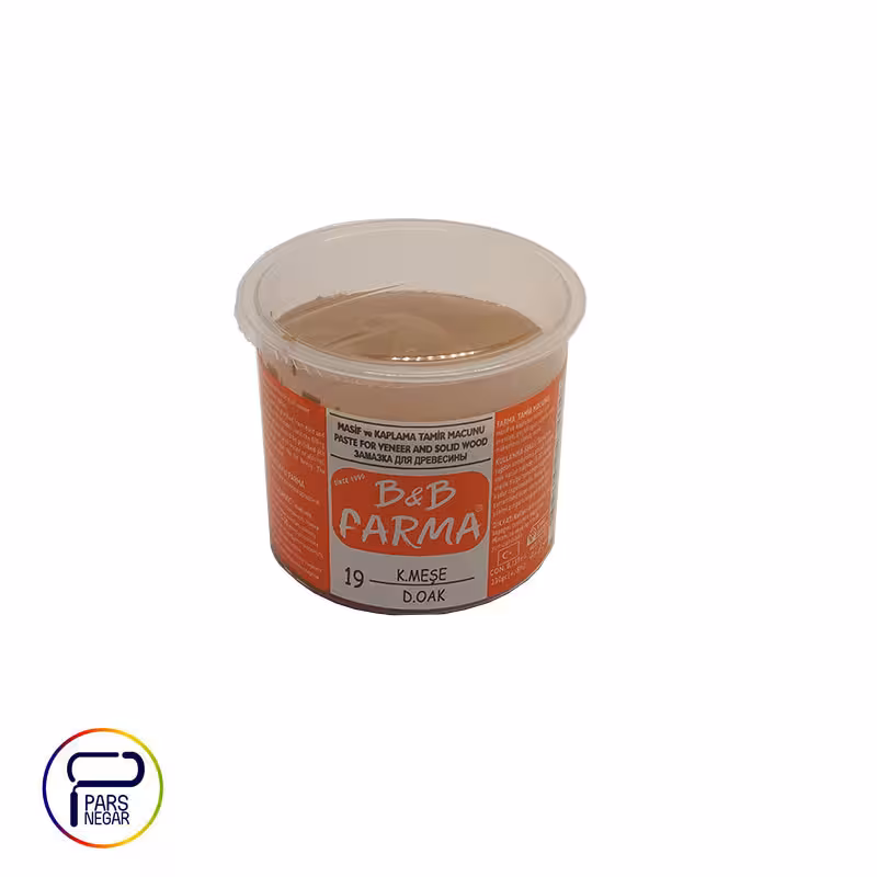 بتونه ام دی اف و چوب فارما ترکیه رنگ راش بلوط تیره 220 گرمی کد 19