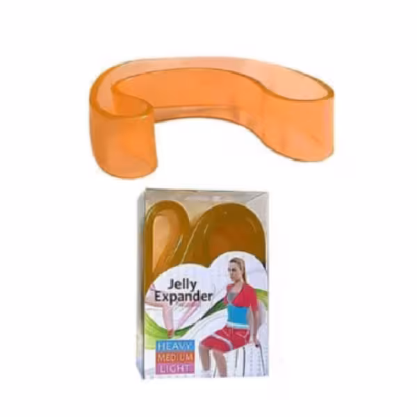 کش مینی لوپ ژله ای نارنجی مدل Jelly Expander