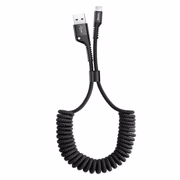 کابل تبدیل USB به لایتنینگ باسئوس مدل CALSR، طول 1 متر