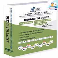 Dermatologist Exam Book Prometric Questions MCQ 2023