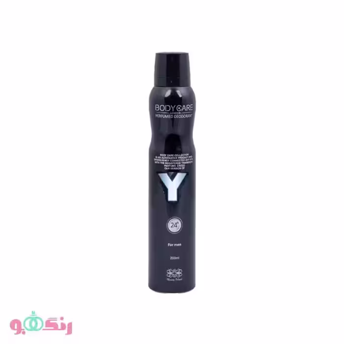اسپری خوشبو کننده بدن مردانه بادی کر BODYCARE مدل Y
