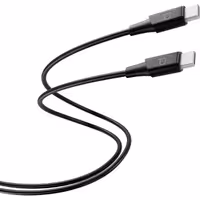 کابل شارژ تایپ‌سی به تایپ‌سی 100 وات 2 متری پاورولوژی Powerology PCAB017BK PC017