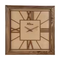 ساعت دیواری چوبی کد CKr637c