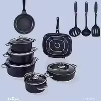 سرویس 16 پارچه سرمه ای مونیخ کد un-7650