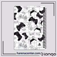 دفتر مدرسه طرح دسته پلی استیشن برند لانگو