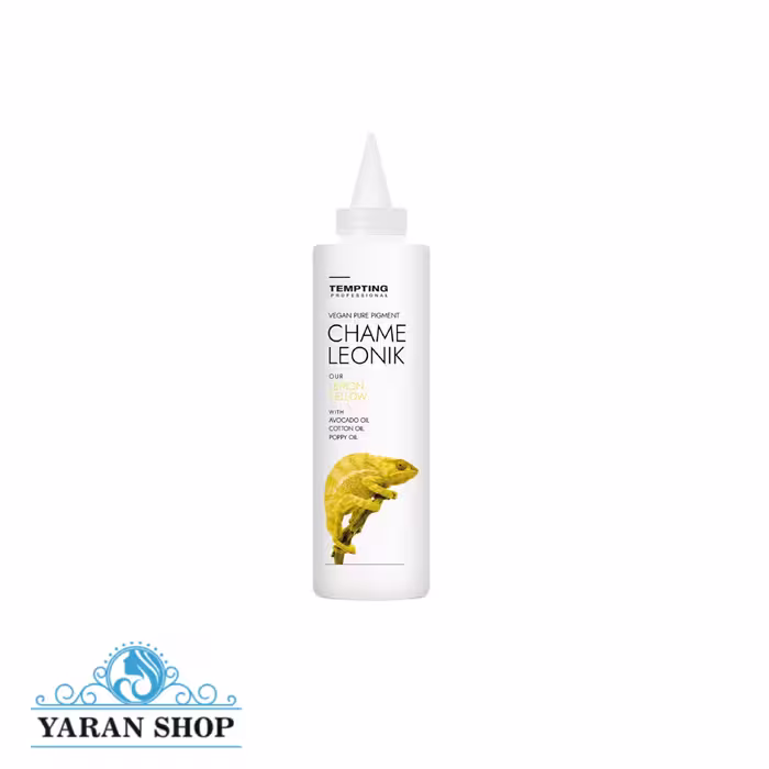 پیگمنت گیاهی تمپتینگ رنگ زرد حجم 150 میل - Lemon Yellow