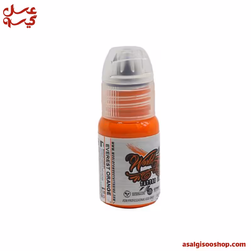 رنگ تتو فیمس مدل EVEREST ORANGE اصل-کد1303