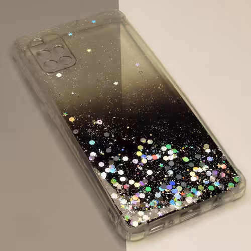 قاب A71 سامسونگ ژله ای طرح دار کپسول دار