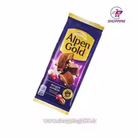 شکلات آلپین گلد با کشمش و فندق