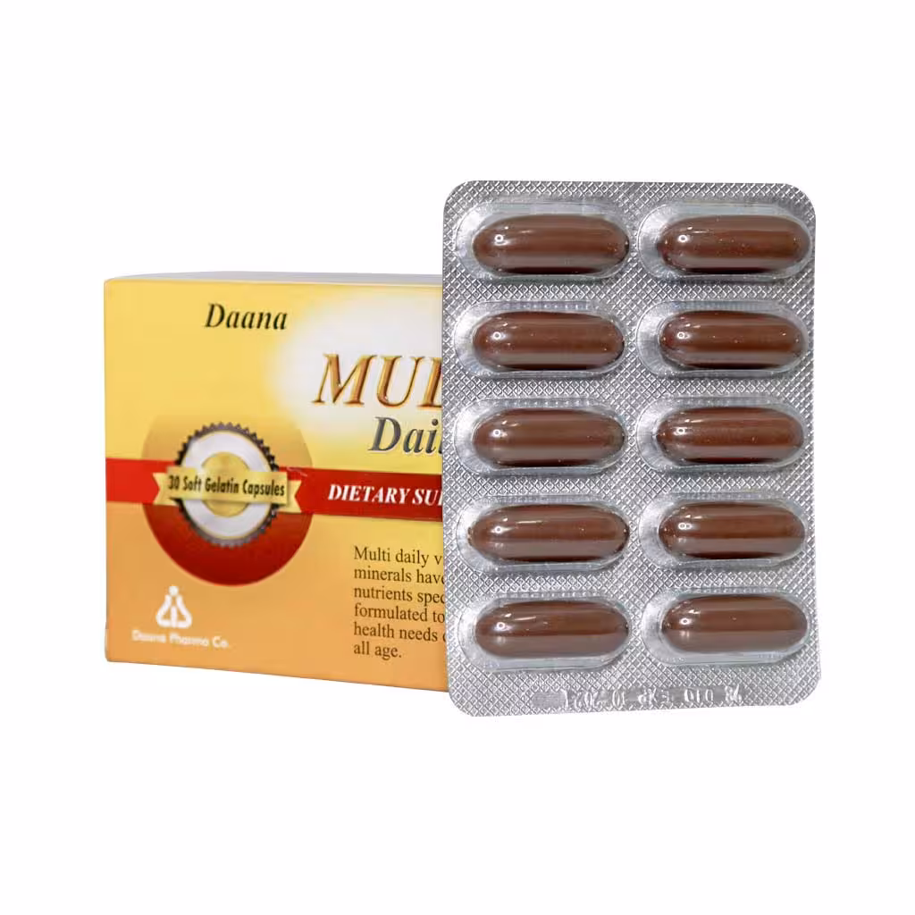 کپسول مولتی دیلی دانا