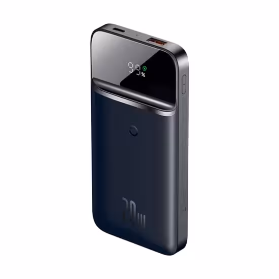 پاوربانک 10000 میلی آمپر 20 واتی بیسوس مدل Baseus Magnetic Wireless PPCX0101