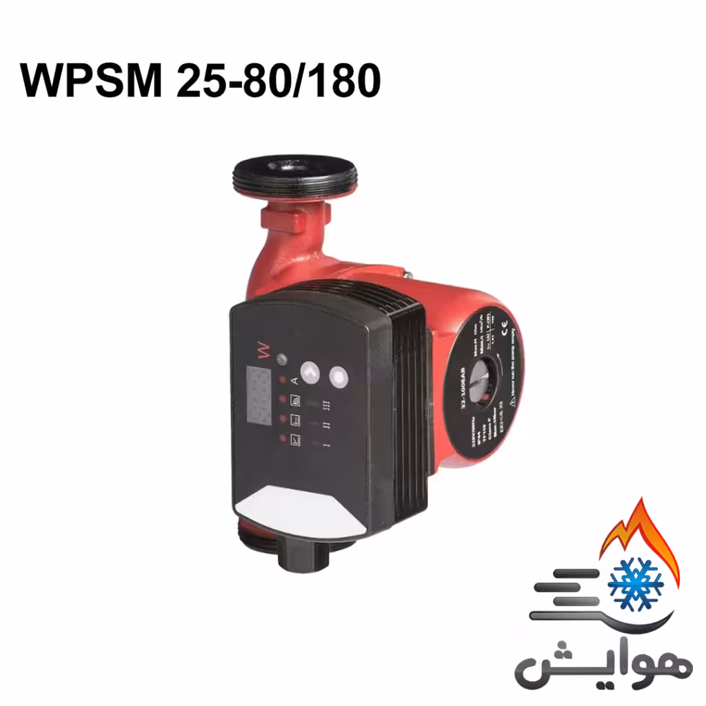 پمپ سیرکولاتور دور متغیر هوشمند کالمو WPSM 25-80/180