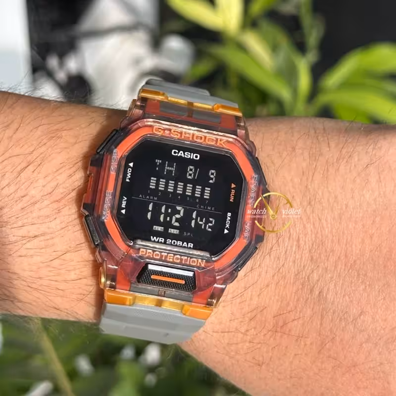 ساعت مچی دیجیتالی جیشاک بند طوسی