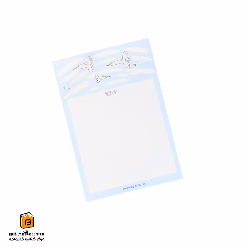 نوت پد A6 طرح جاناتان ها مغازک (Maghazak)
