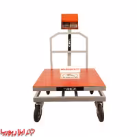 باسکول 600 کیلویی محک بدنه تیرکس 80*80   چرخ صنعتی