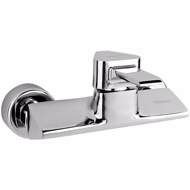 شیر توالت کسری مدل مهتاب کروم