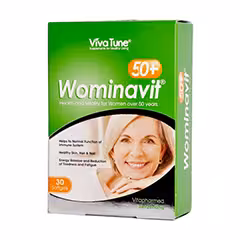 سافت ژل ومیناویت بالای 50 سال | Viva Tune Wominavit 50