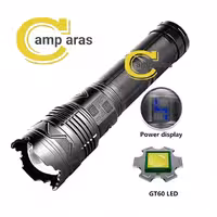 چراغ قوه زوم دار زینگارو مدل ZINGARO G500 باکس فلزی - کمپ آراس