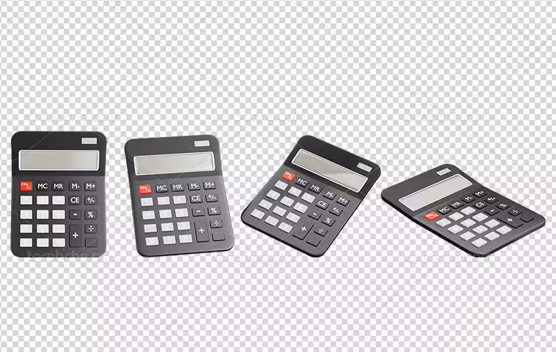 عکس PNG ماشین حساب مشکی | گرافیک با طعم تربچه