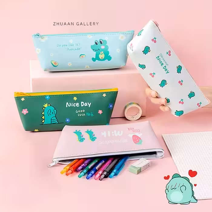 جامدادی چرمی Nice Dinosour دایناسور