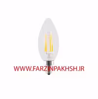 لامپ LED شمعی 4 وات فیلامنتی رویالوکس(پارس شعاع)پایه E14 مدل 964163