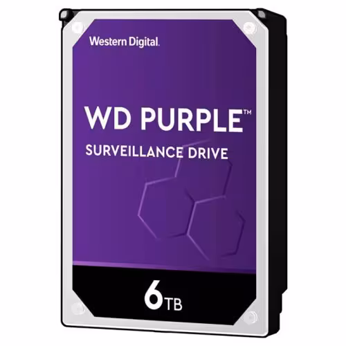 هارد داخلی WD Purple 6TB – آکبند (گارانتی MIT تا 1405/11/27)