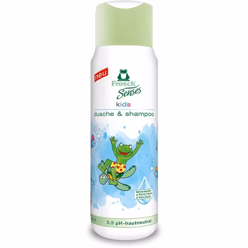 شامپو سر و بدن  گیاهی کودک فرش آلمان ضد حساسیت 300میل  frosch sensitive