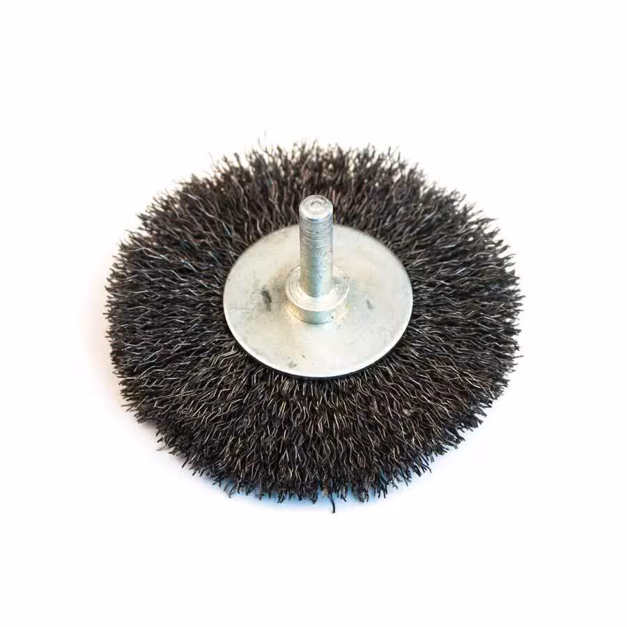 فرچه سیمی تخت افشان سایز 80 درجه یک (مخصوص دریل)