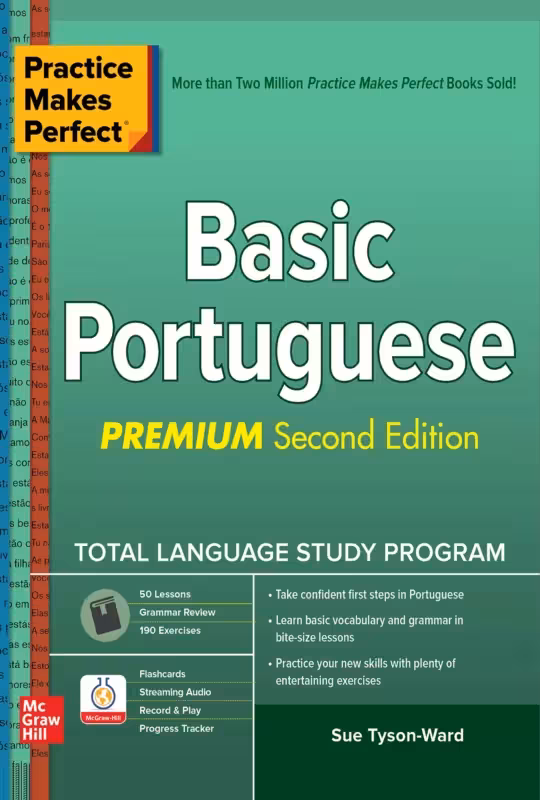 پرکتیس میکس پرفکت بیسیک پورتوجیز | کتاب پرتغالی Practice Makes Perfect: Basic Portuguese 2nd