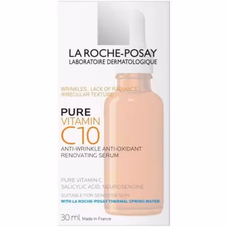 سرم ویتامین سی لاروش پوزای مدل PURE C10 حجم 30 میلی لیتر