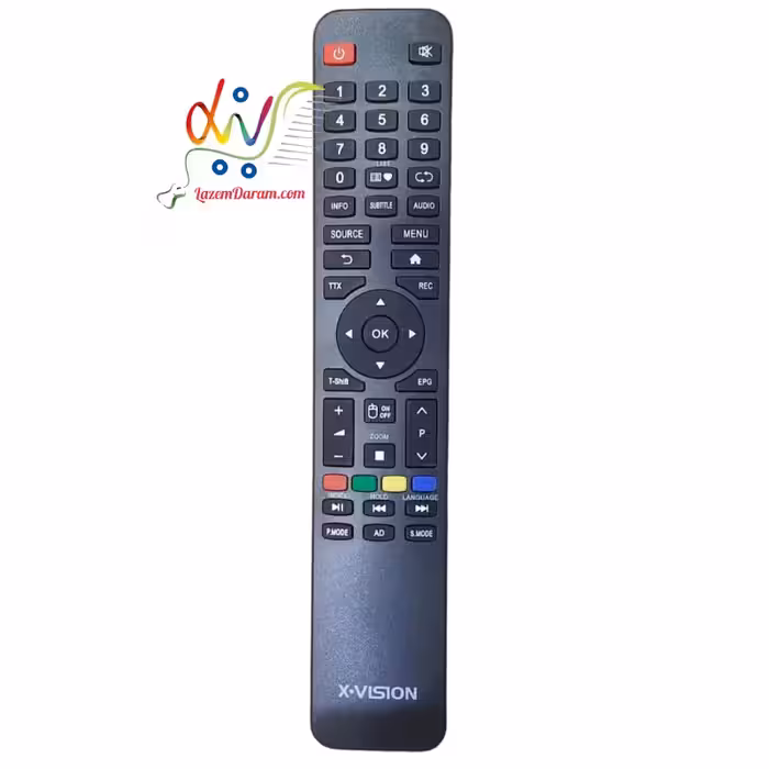 کنترل تلویزیون ایکس ویژن 707 جدید