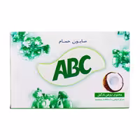 صابون شستشو آ ب ث مدل روغن نارگیل ورن 130 گرم بسته 6 عددی