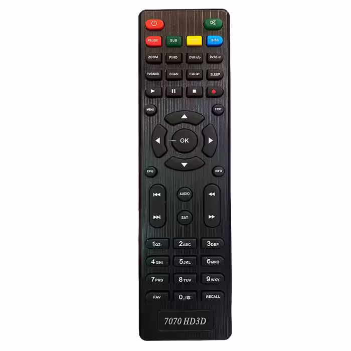 ریموت کنترل مدل 7070 مناسب برای گیرنده استرانگ HD