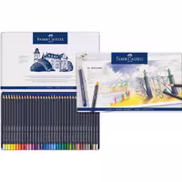 مداد رنگی 36 رنگ فابر کاستل مدل Goldfaber