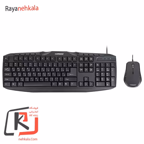 کیبورد و ماوس گرین مدل Green GKM-305