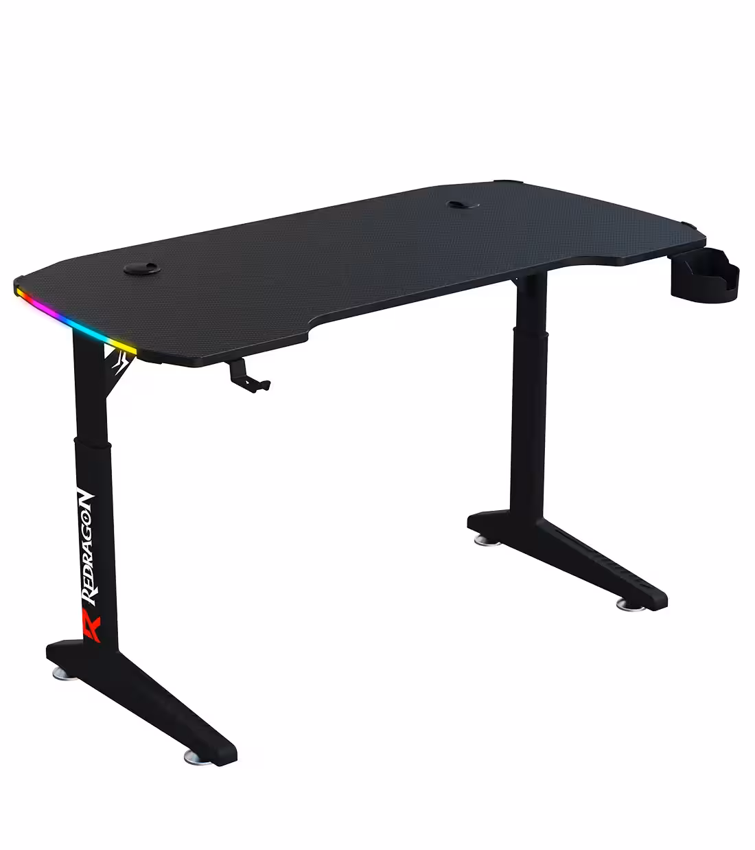 میز گیمینگ ردراگون GD-3220-L | موتور دار، 140cm، نورپردازی RGB و طراحی ارگونومیک