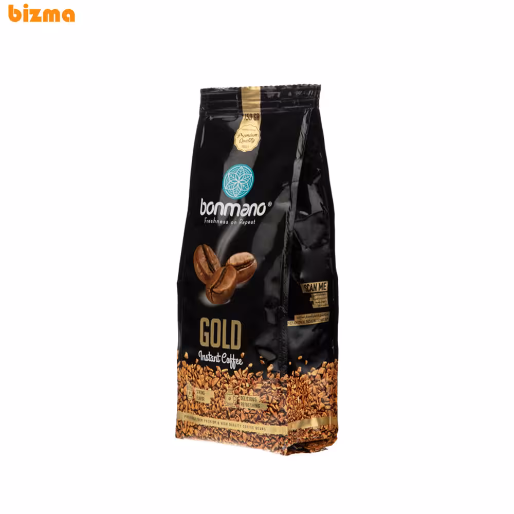 قهوه فوری گلد برزیل بن مانو 150 گرمی