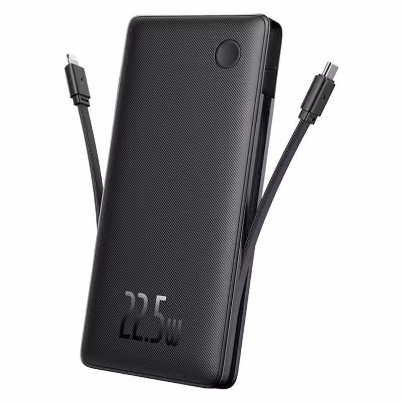 پاوربانک باسئوس مدل Airpow Lite PPAP2-10A ظرفیت 10000 میلی آمپر ساعت | کالا مکس