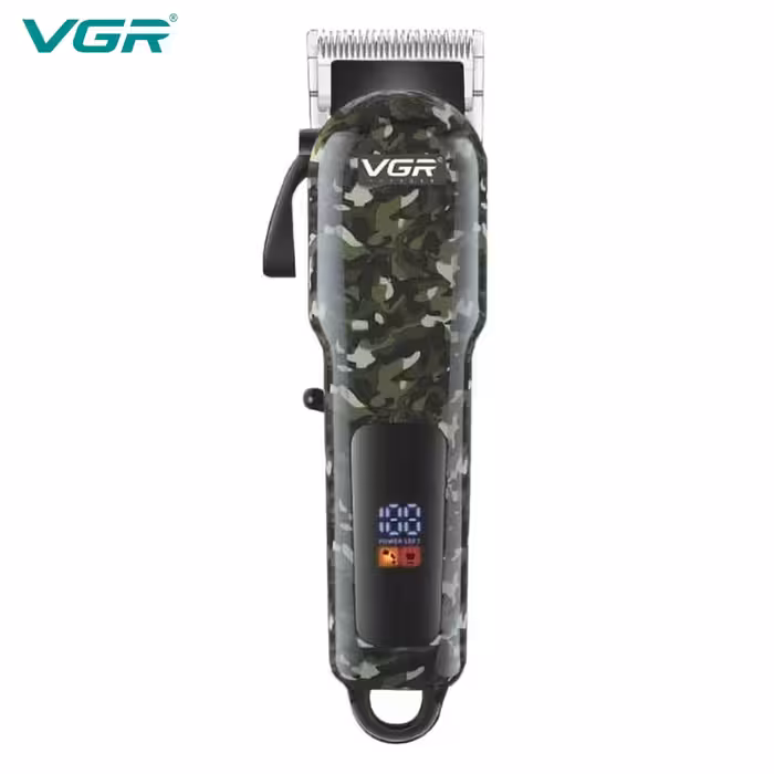 ماشین اصلاح وی جی آر V-665 مشکی ضد آب