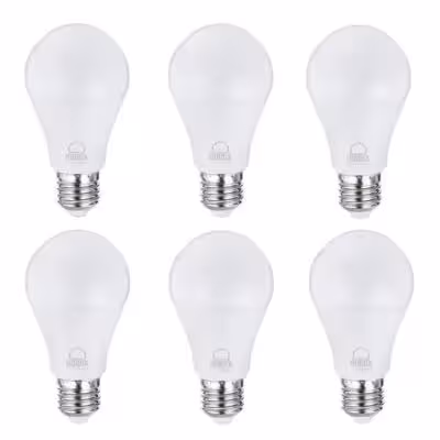 لامپ ال ای دی 10 وات بروکس مدل A60 پایه E27 بسته 6 عددی