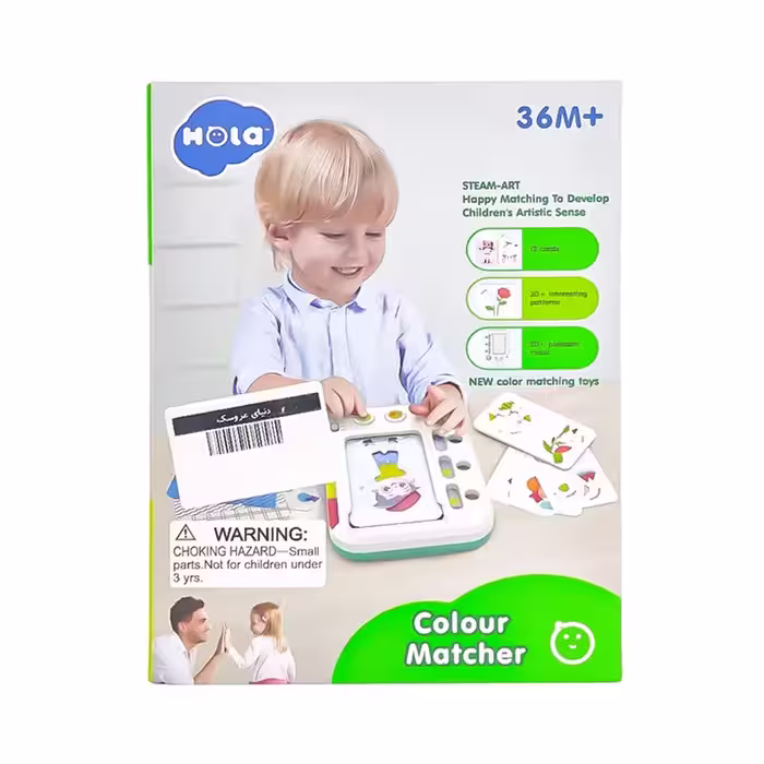 اسباب بازی فکری پازل معلم تطبیق رنگ کد NO.HA899200
