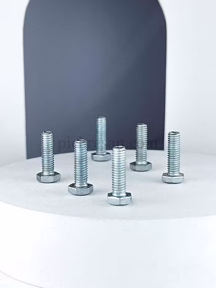 پیچ آهنی گالوانیزه 20*8 میلیمتر بسته 250عددی