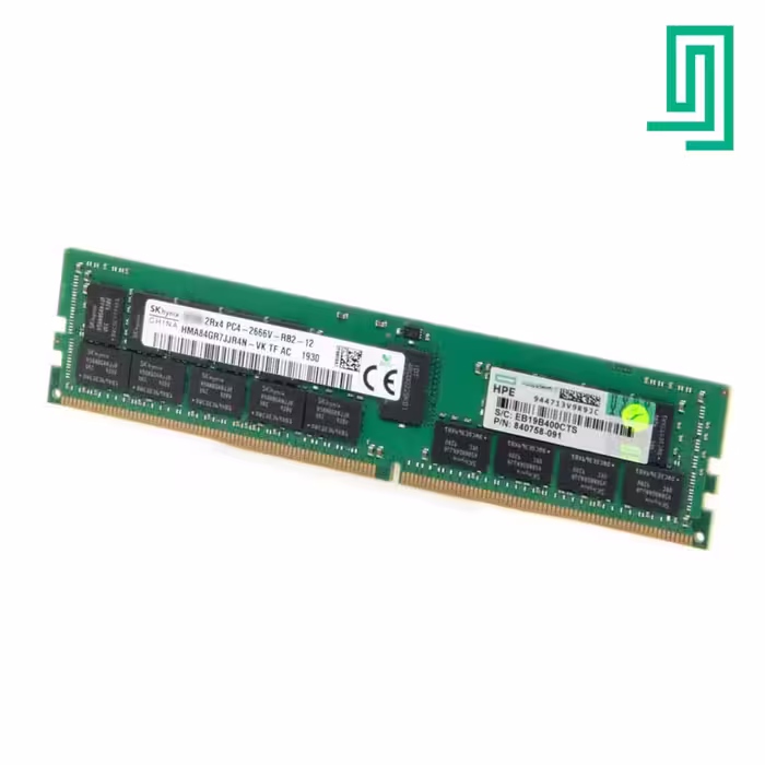 HPE 8GB (1x8GB) Single Rank x8 DDR4-2666 CAS-19-19-19 Unbuffered Standard Memory