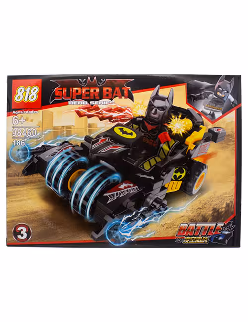 لگو 186 تکه نبرد بتمن کد 98460-3