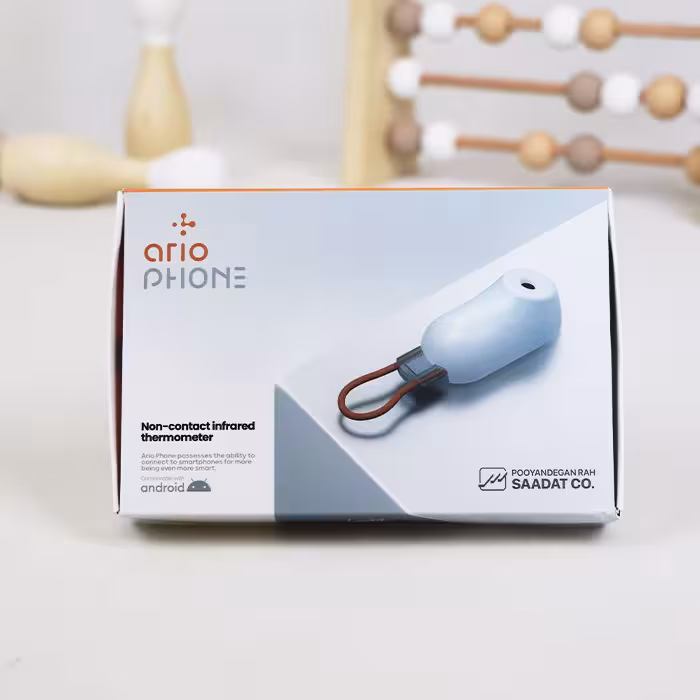 تب سنج غیر تماسی نیکتد مدل آریو فون nikted